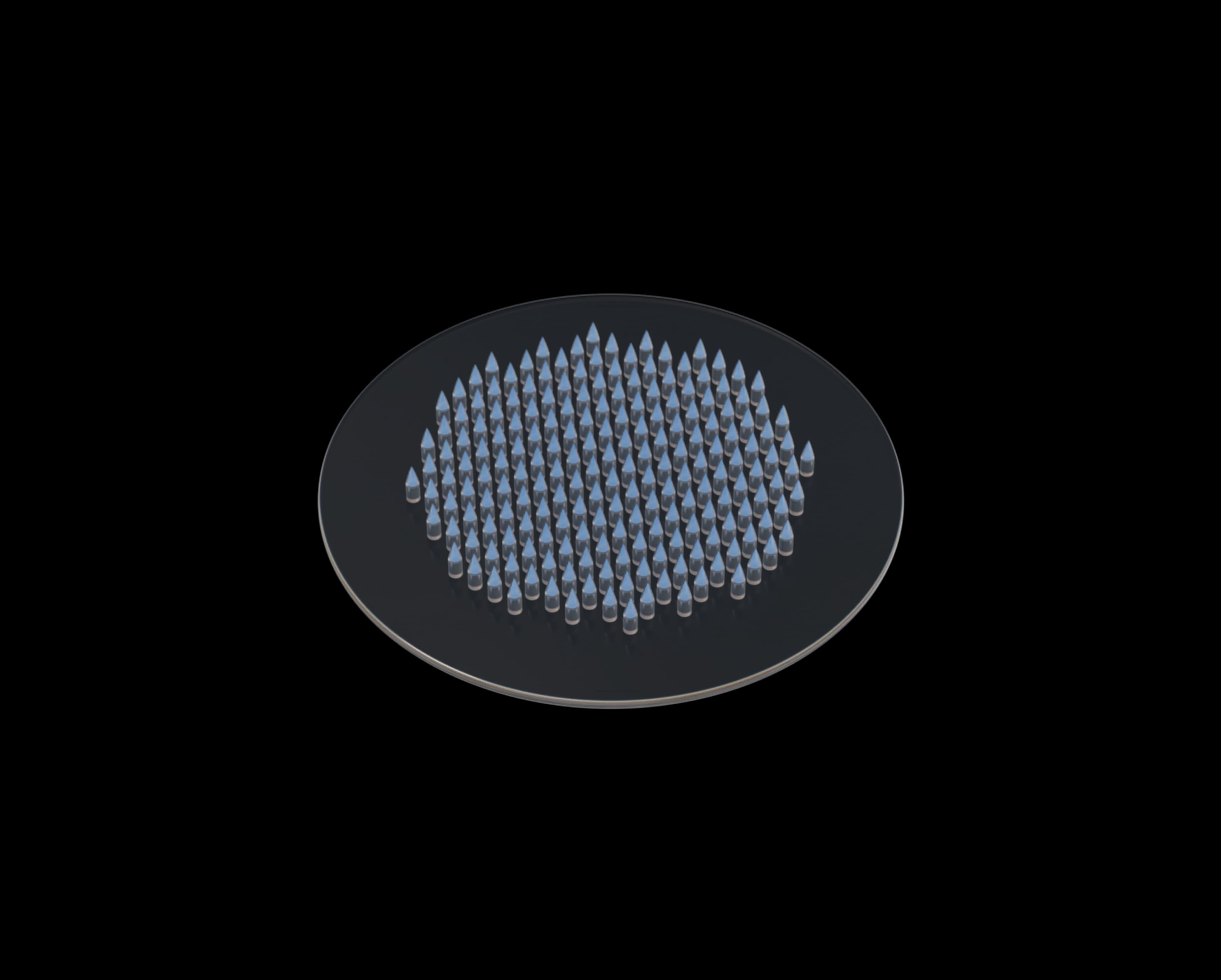 Microneedle Technology Closeup • Copyright © 2026 Hiro Science All Rights Reserved